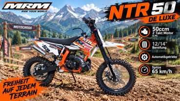 Preview: Motocross MRM NTR50 Racing Deluxe 14x12 Bereifung  2 Takt